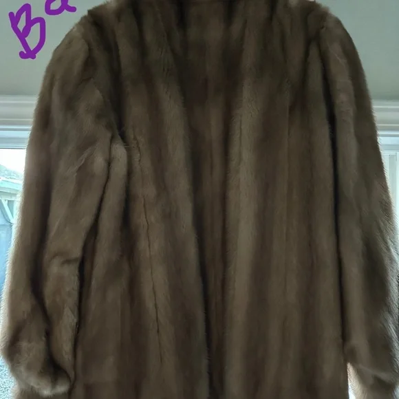 Vintage Mink red fox fur coat- by Buffums Ca. - Picture 2 of 16
